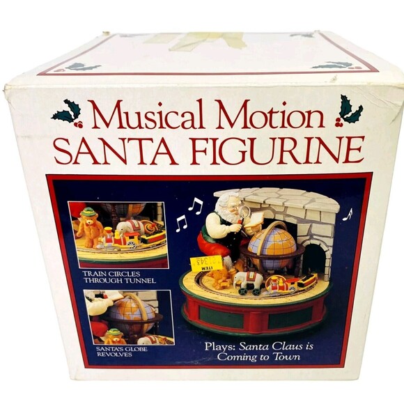 Willitts Musical Motion Santa Figure Plays Santa Claus is Coming to Town (READ) - Picture 16 of 16